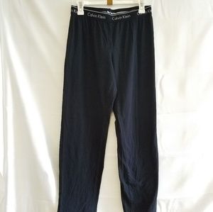 💜 Calvin Klein Black Lounge Pants PJs S - 0013A02
